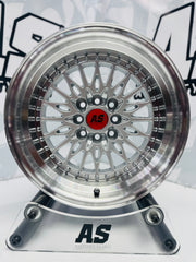 15” AS-7578 SILVER 4/100 4/114 wheels