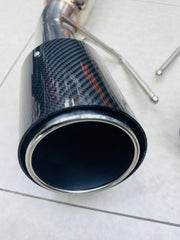 FORD RANGER T9 RAPTOR EXHAUST SYSTEM CARBON TIPS