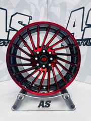 15” AS- x3001 4/100 4/114 Red