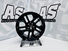 17” AS-TAIGO 5/100 BLACK RIMS