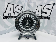 17” AS-501 5/100 gunmetal wheels