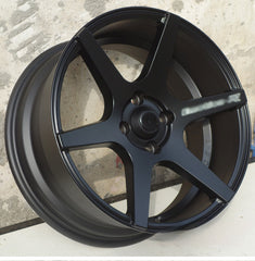 17” AS-EVO 4x100 MATT BLACK RIMS ARRIVING MID/ END NOVEMBER BUY NOW & SAVE R2000