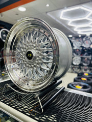 17” AS-MESH 8.5j 4x100 & 5x100 SILVER - Autostyling Klerksdorp