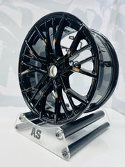 17” AS-991 5/100 PCD to fit POLO GLOSS BLACK