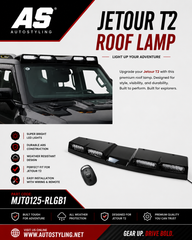 Fits For Jetour Traveler T2 Lamp Model Roof Top Light Bar with Led Bar - Autostyling Klerksdorp