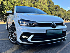 VW POLO 8 EVO ANGEL EYE HEADLIGHTS BLK