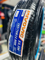 185/70/14 INVOVIC WHITE WALL TYRES