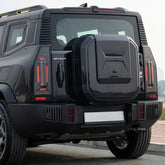 Jetour T2 square Spare Wheel Cover gloss black