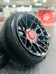 RIM & TYRE COMBO DEAL 15” RSE 4/100 & 4/114 + 165/50/15 COMFORSER TYRES - BRAND NEW
