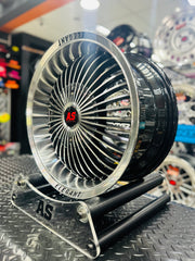 15” AS PROPELLER 4/100 & 4/114 silver wheels