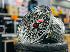 15” AS-SR 4/100 SILVER CHROME