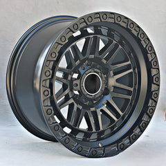 17” AS-F87 MB 4x4 rims 6/139 PCD MATT BLACK