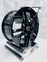 17” AS-TAIGO 5/100 BLACK RIMS