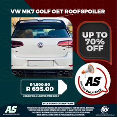 VW MK7 GOLF OET ROOFSPOILER - Autostyling Klerksdorp