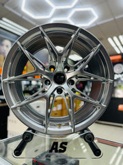 18” AS-GT400 5x120 SILVER BMW FIT