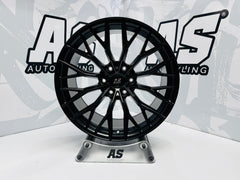 20” CONCAVO SERIES 874 SATIN BLACK BAKKIE RIMS 6/139 PCD