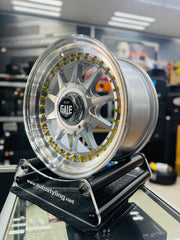 15” GALE 4/100 4/108 SILVER