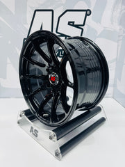 15” AS XXR - M7550 4x100 4x108 GLOSS BLACK