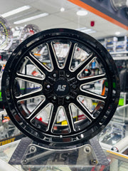 20” CONCAVO SERIES 320 GLOSS BLACK BAKKIE RIMS 6/139 PCD