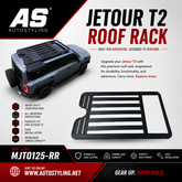 Jetour T2 (25-On) Aluminium Luggage Platform Roof Rack - Autostyling Klerksdorp