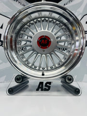 17'' NEW 10J AS-PINA SILVER 4/100 & 4/114 MULTI PCD