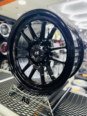 18” AS- DX014 GLOSS BLK 6/139 bakkie 4x4 rims