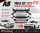 Polo 8 2018+ TO POLO 8 “GTI LOOK “ BUMPER upgrade - Autostyling Klerksdorp