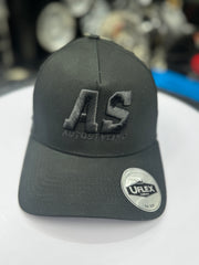 AUTOSTYLING 6 PANEL SNAP BACK CAP BLACK