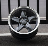 15” AS-RXI BLADES DISHED MATT GUNMETAL