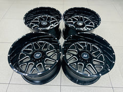 20” M7460 20X12J GLOSS BLACK