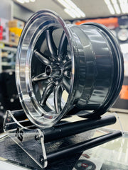 15” AS-WATA 8J 4/100 4/114 GUNMETAL RIMS