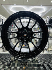 18” AS- DX014 GLOSS BLK 6/139 bakkie 4x4 rims