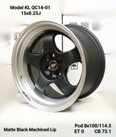 15” Meister s1 4/100 & 4/114 PCD