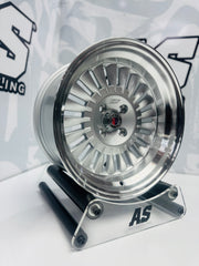 15” AS-PIRI 4/100 SILVER WHEELS