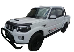MAHINDRA BONNET GUARD stick on Matt black - Autostyling Klerksdorp