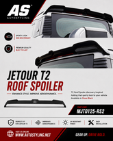 Jetour T2 (25-On) Gloss Black RS2 Roof Spoiler Wing - Autostyling Klerksdorp