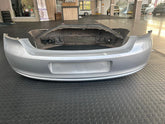 OEM preowned POLO 6R REAR BUMPER silver