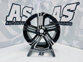 17” AS-L009 FOR POLO 5/100 PCD GLOSS BLACK