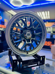 17" AS- LSR 5/100 MATT GREY WHEELS