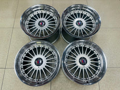 18” AS ALPINA 5X112 & 5X120 wheels with high polished dishes