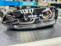VW POLO 8 EVO ANGEL EYE HEADLIGHTS BLK