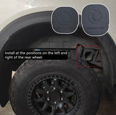 Frame Guard Cover for Ford Ranger T9, Waterproof Exterior Upgrade, Compatible with 2022 2023 2024+ Models, Rear Placement Protective Accessory