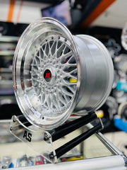 17” AS-MESH 8.5/10j 4/100 4/114 SILVER - Autostyling Klerksdorp