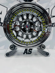 15” AS- 5704 BLACK CHROME 4/100