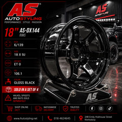 18” AS- DX144 6/139 bakkie 4x4 rims - Autostyling Klerksdorp