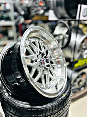 15” AS- 7410 5/100 & 5/114 silver wheels