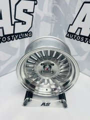 15” AS-PIRI 4/100 SILVER WHEELS
