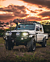 TOYOTA LANDCRUISER 79 2008-2023 DEFENDER STYLE LED HEADLIGHTS