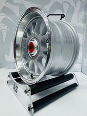 15” AS- 7566 5x100 & 5x114 Silver machine face wheels