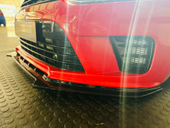 NEW IMPROVED VW POLO 6/ POLO 7 TSI VIVO F/L TSI FD 3pce NEW PLASTIC GLOSS BLACK FRONT SPOILER - Autostyling Klerksdorp